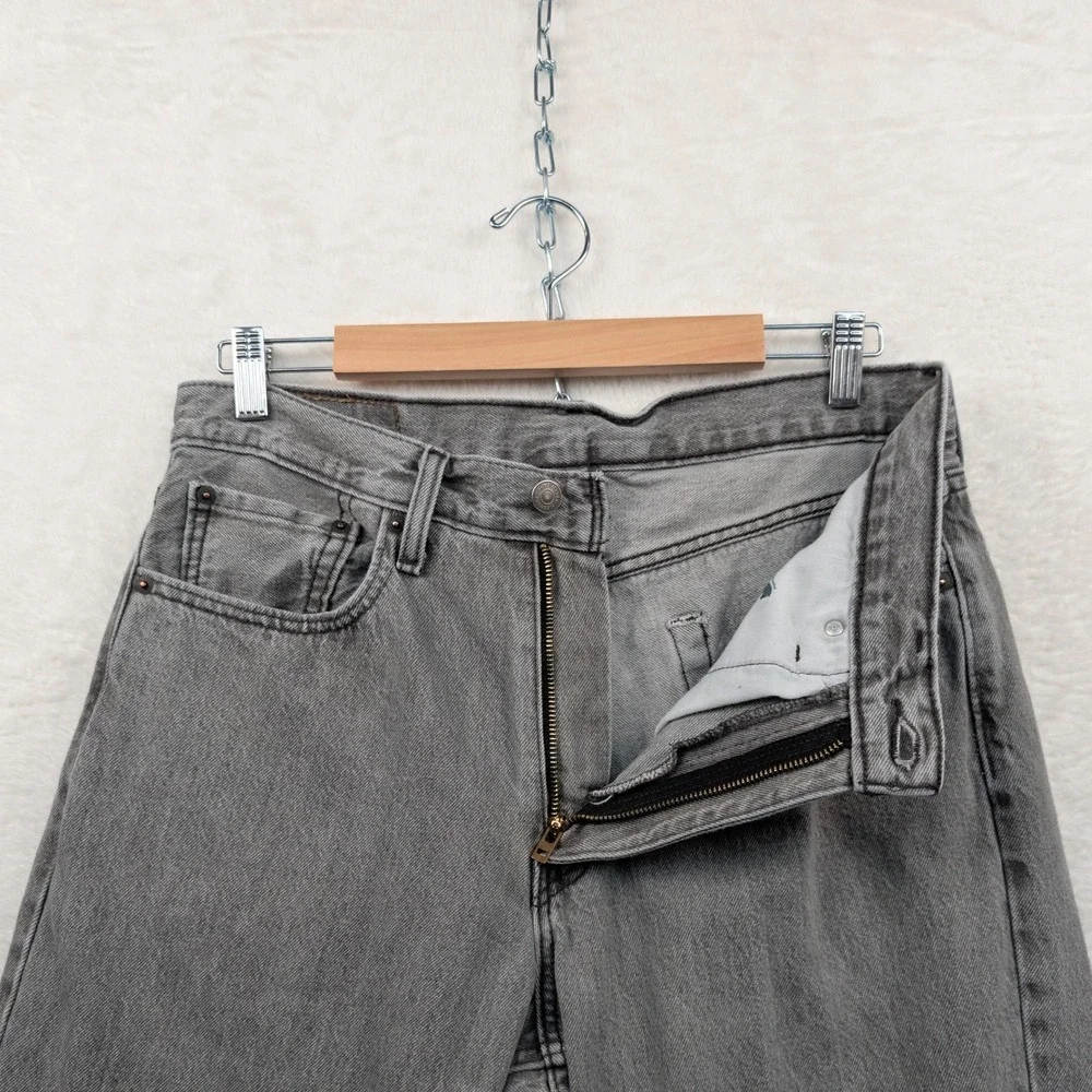 Levi Strauss 578 Jeans Mens 34x28 Gray Loose Fit Wide Leg Baggy Skate Streetwear